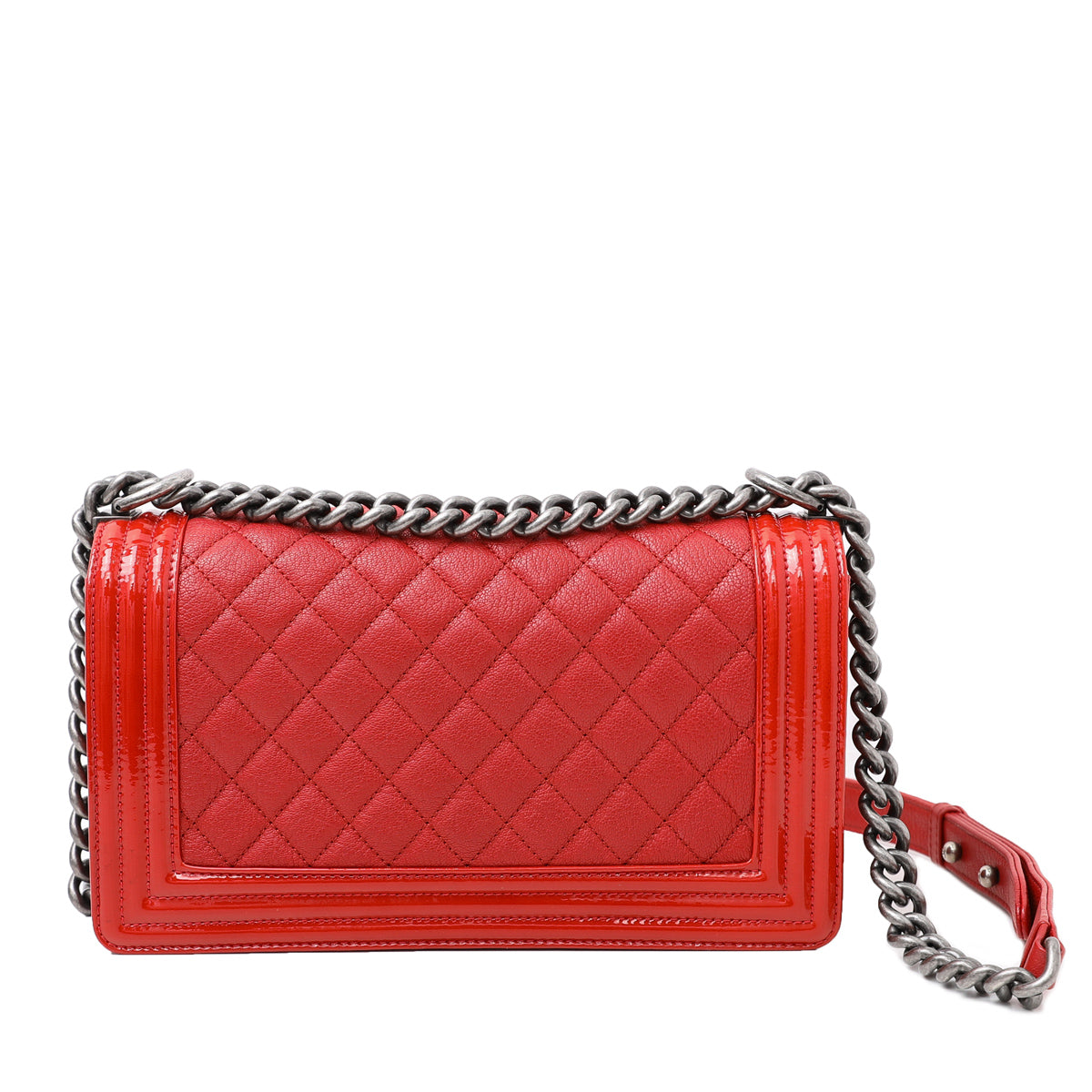 Chanel Red Le Boy Bag-Chanel-THE CLOSET