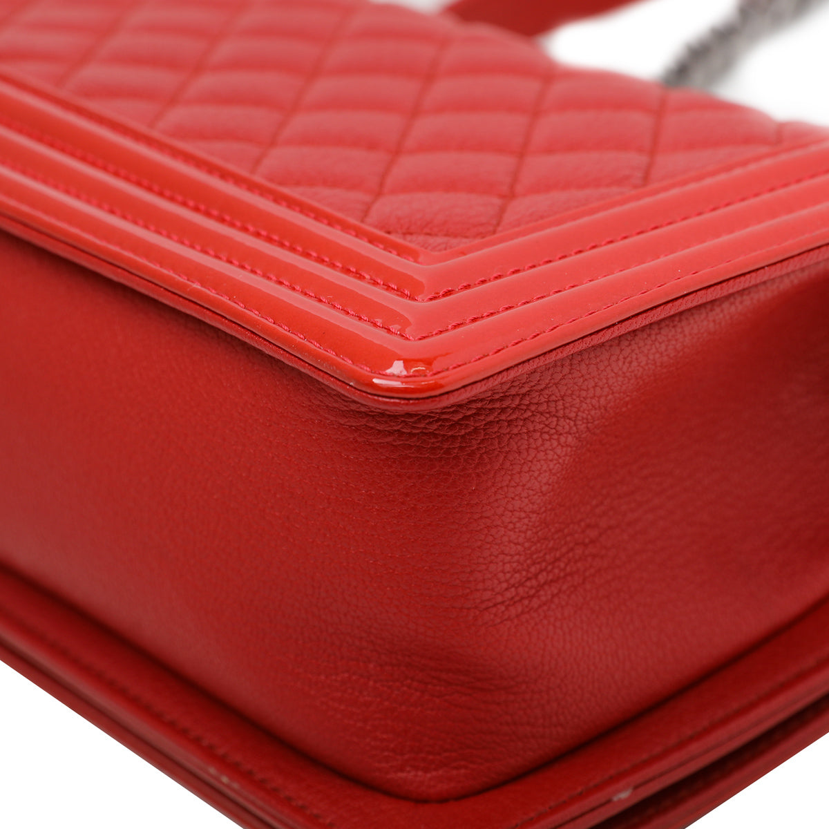 Chanel Red Le Boy Bag-Chanel-THE CLOSET