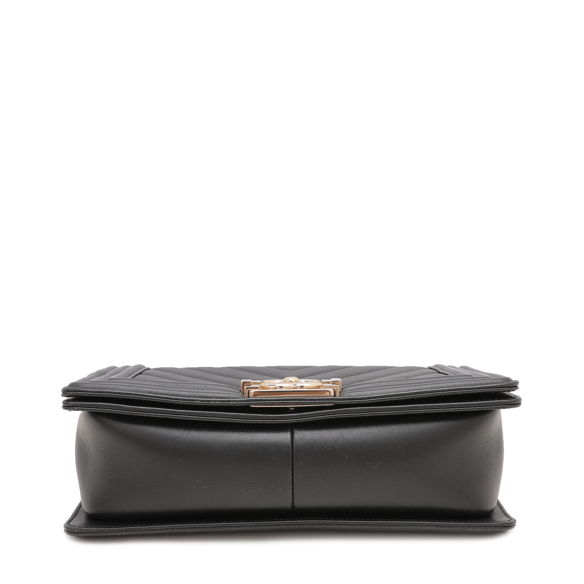 Chanel Black Chevron Le Boy Flap Bag-Chanel-THE CLOSET