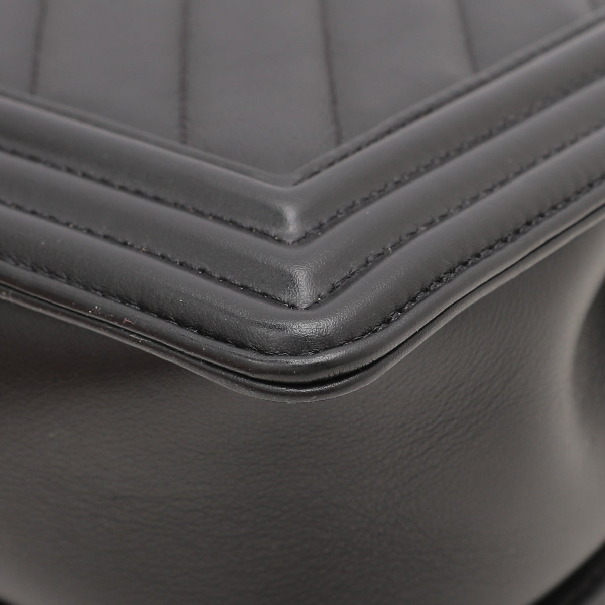 Chanel Black Chevron Le Boy Flap Bag-Chanel-THE CLOSET