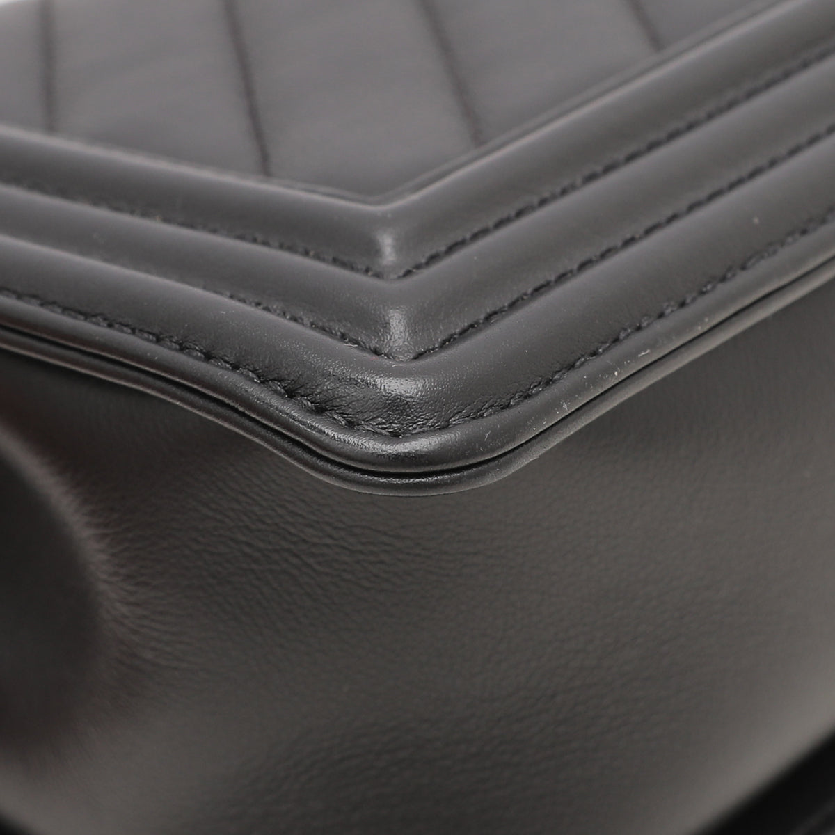 Chanel Black Chevron Le Boy Flap Bag-Chanel-THE CLOSET