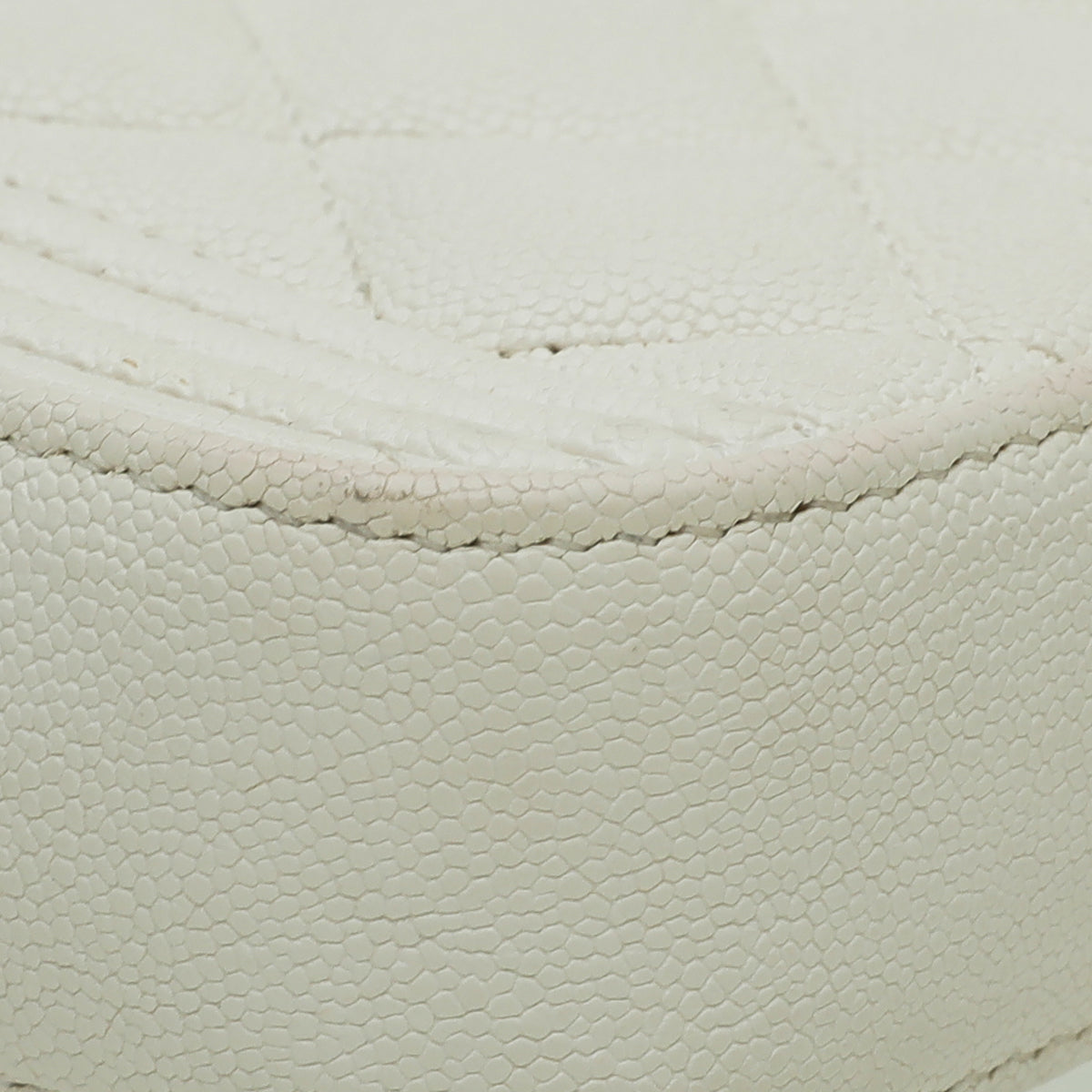 Chanel White Le Boy Double Zip Around Wallet On Chain-Chanel-THE CLOSET