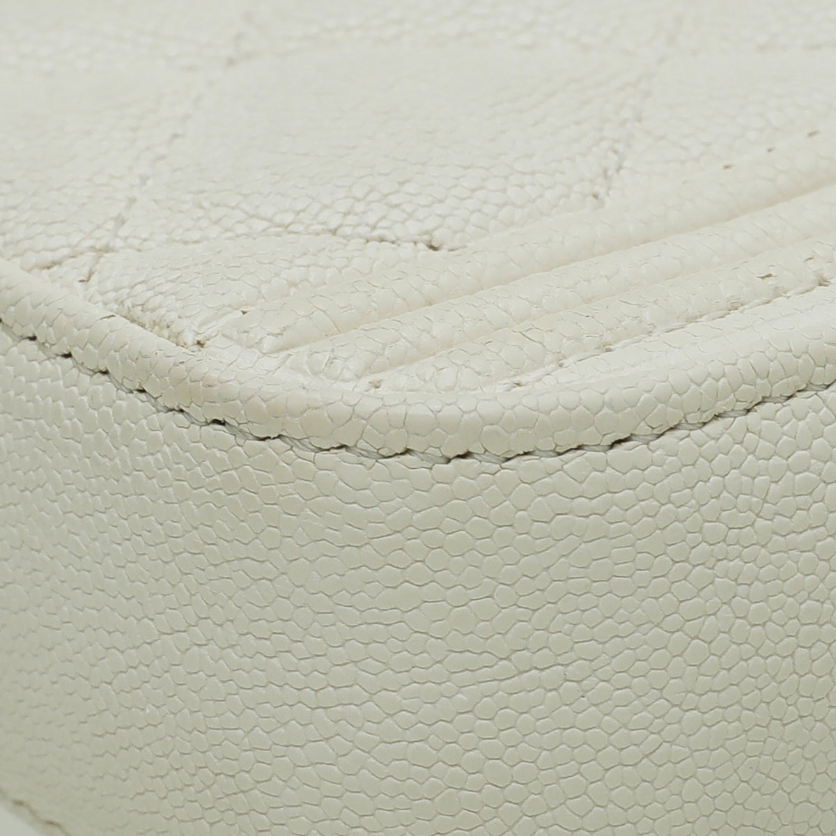 Chanel White Le Boy Double Zip Around Wallet On Chain-Chanel-THE CLOSET