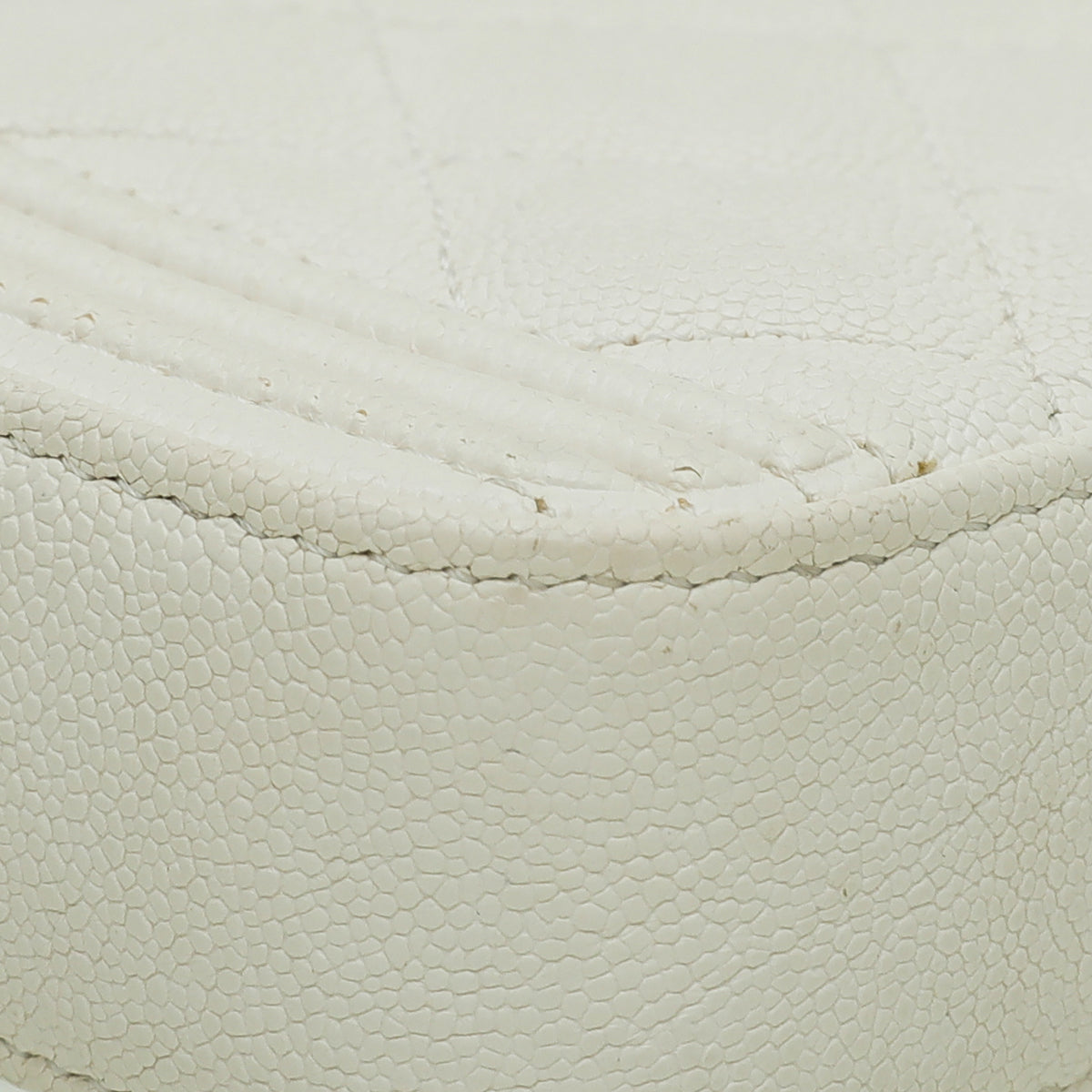 Chanel White Le Boy Double Zip Around Wallet On Chain-Chanel-THE CLOSET