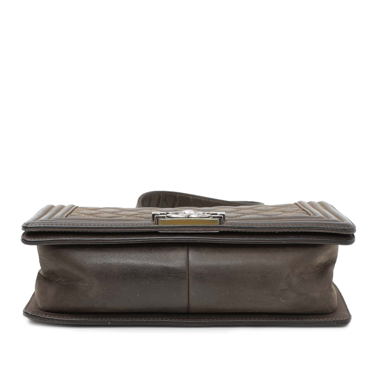 Chanel Brown Le Boy Fade Enamel Hardware Bag-Chanel-THE CLOSET