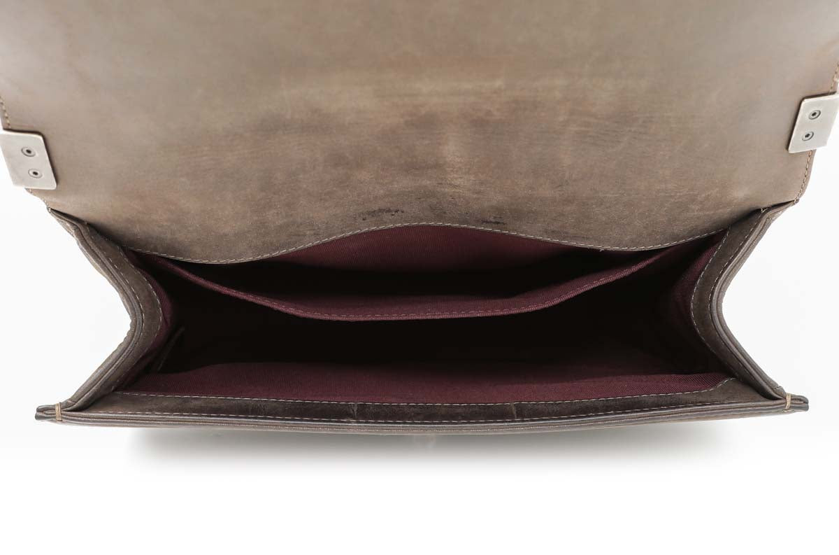 Chanel Brown Le Boy Fade Enamel Hardware Bag-Chanel-THE CLOSET