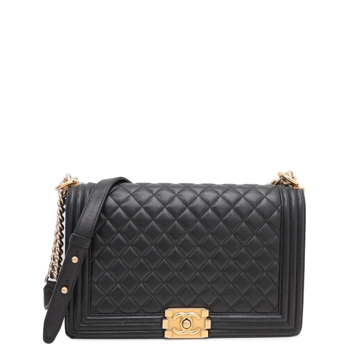 Chanel Black Le Boy Flap Bag-Chanel-THE CLOSET