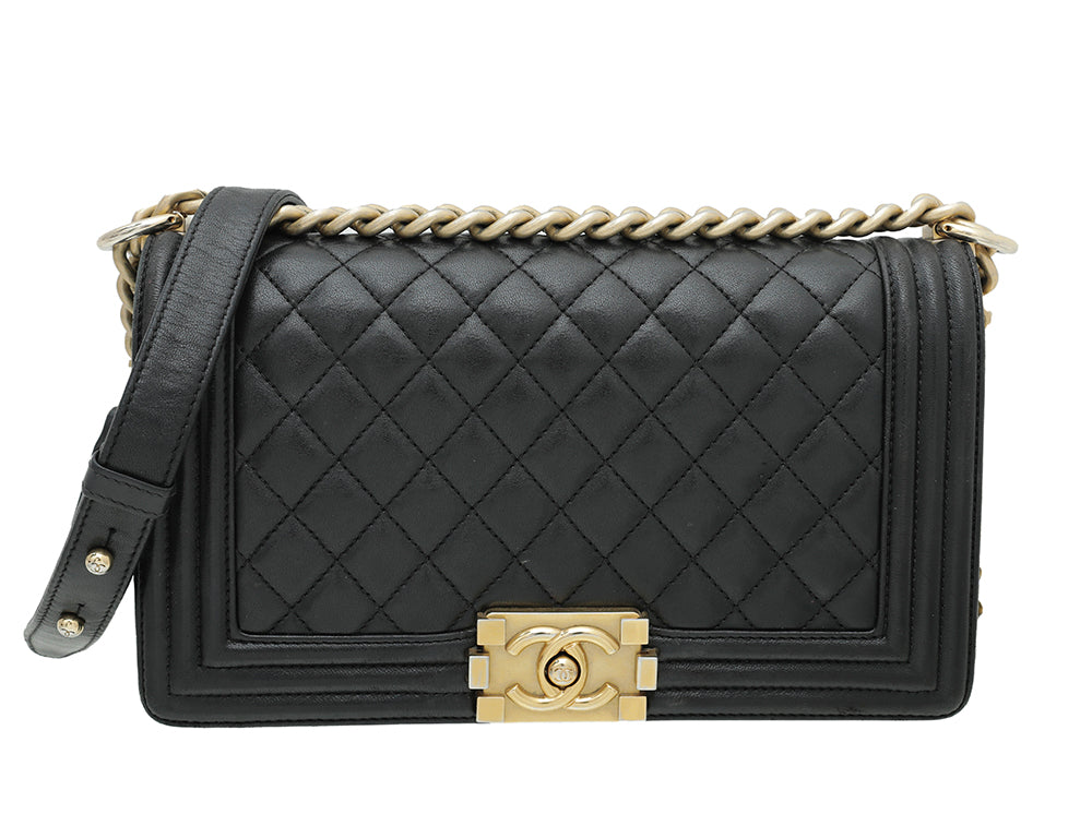 Chanel Black Le Boy Bag-Chanel-THE CLOSET