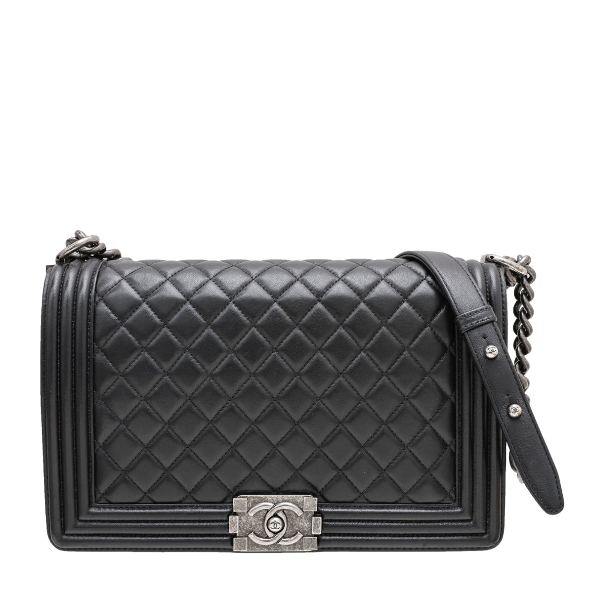 Chanel Black Le Boy New Medium Bag-Chanel-THE CLOSET