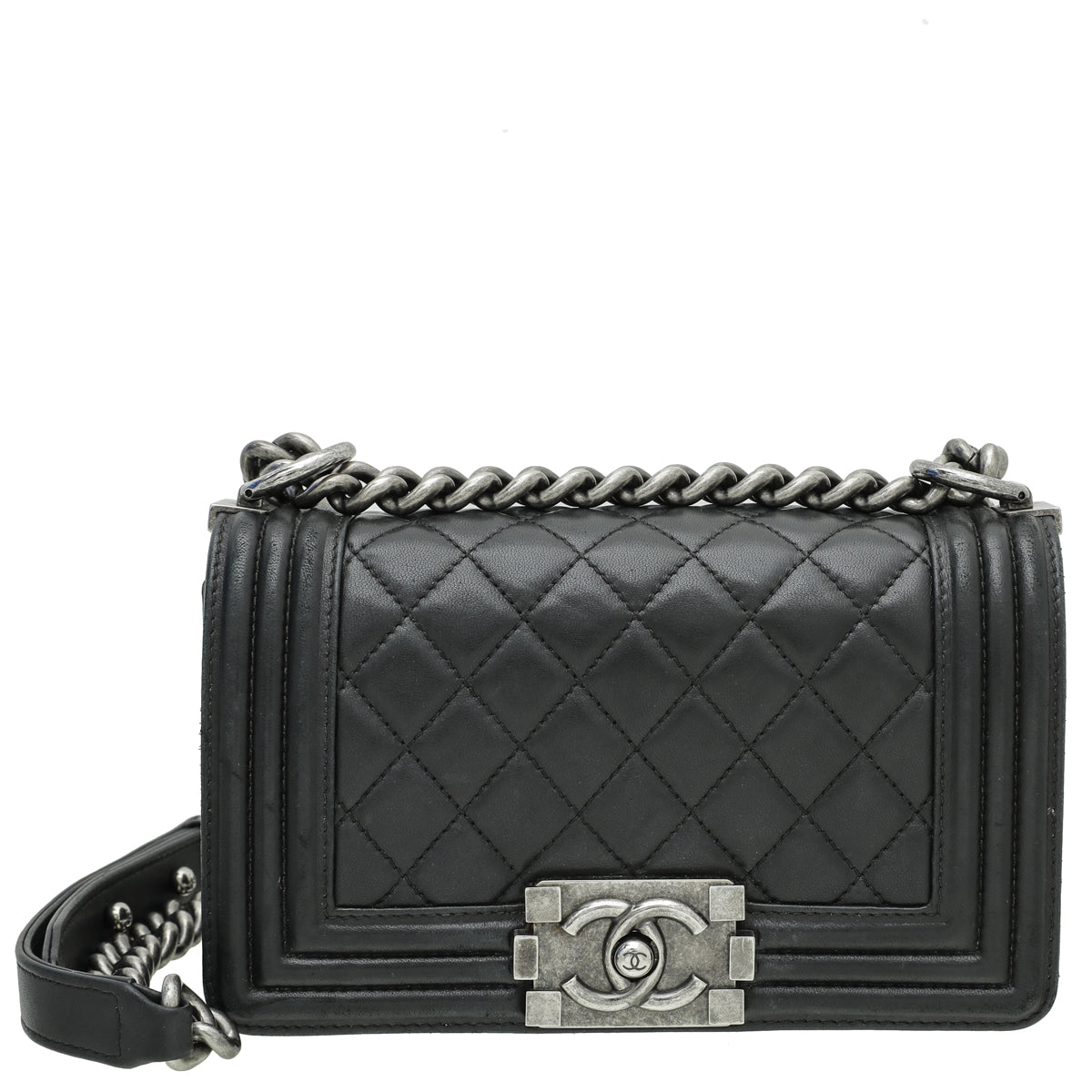 Chanel Black Le Boy Small Bag-Chanel-THE CLOSET