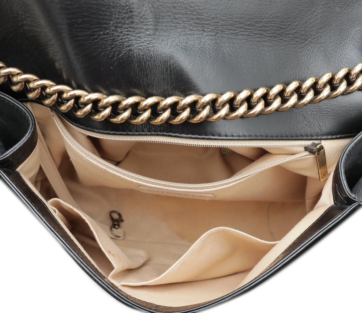 Chanel Black Le Boy Large Flap Bag-Chanel-THE CLOSET