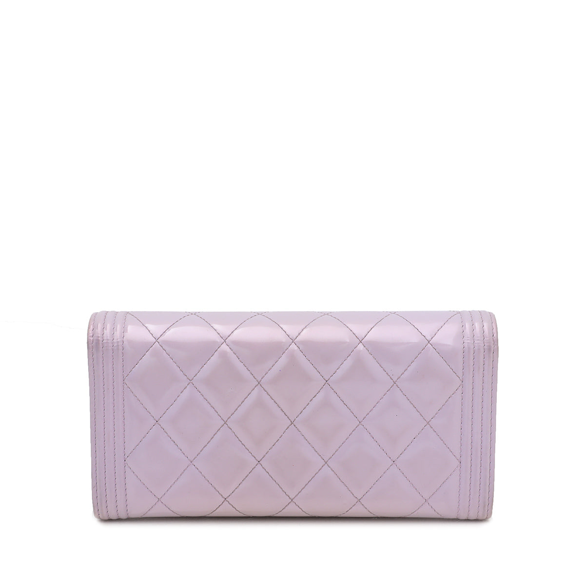 Chanel Lilac Le Boy Flap Wallet