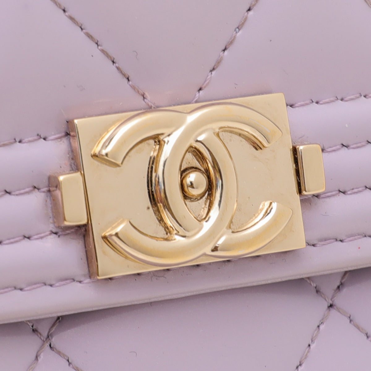 Chanel Lilac Le Boy Flap Wallet-Chanel-THE CLOSET