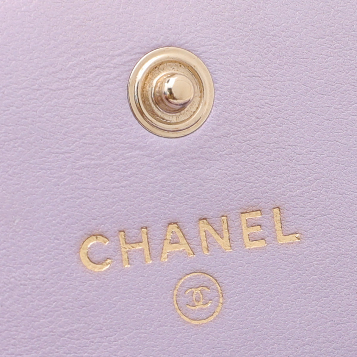 Chanel Lilac Le Boy Flap Wallet