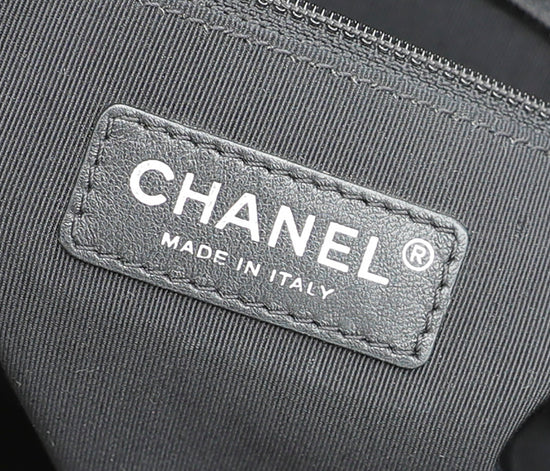 Chanel Brown Le Boy Nubuck Shopping Bag