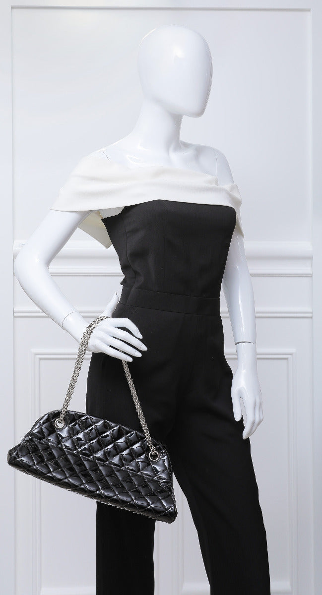 Chanel Black Mademoiselle Bowler-Chanel-THE CLOSET