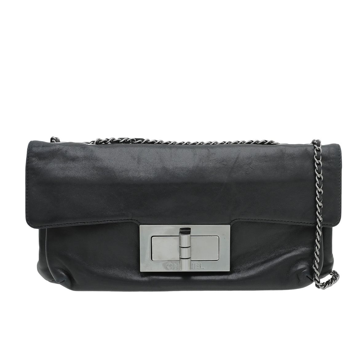 Chanel Black Mademoiselle Turn Lock Flap Bag-Chanel-THE CLOSET
