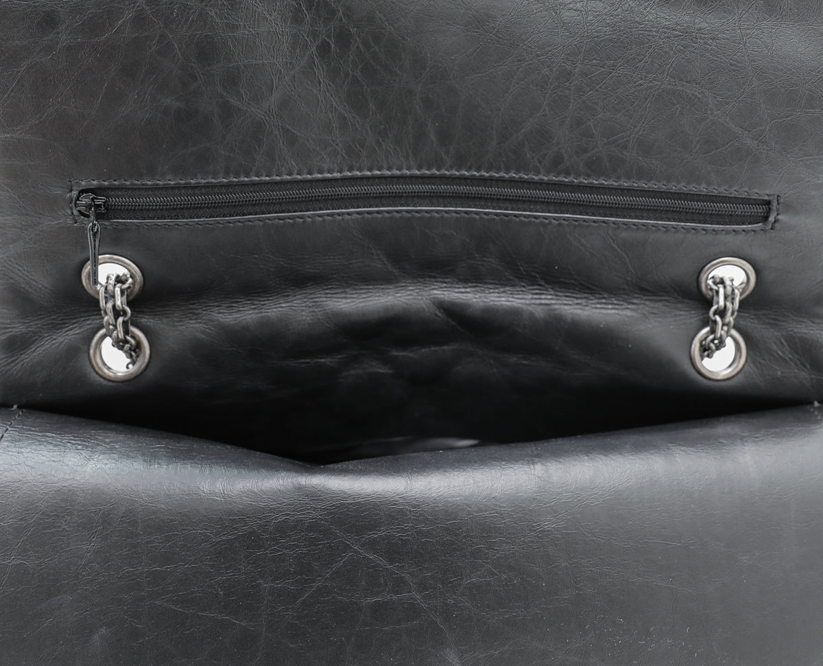 Chanel Black Maxi 2.55 Reissue Flap Bag-Chanel-THE CLOSET