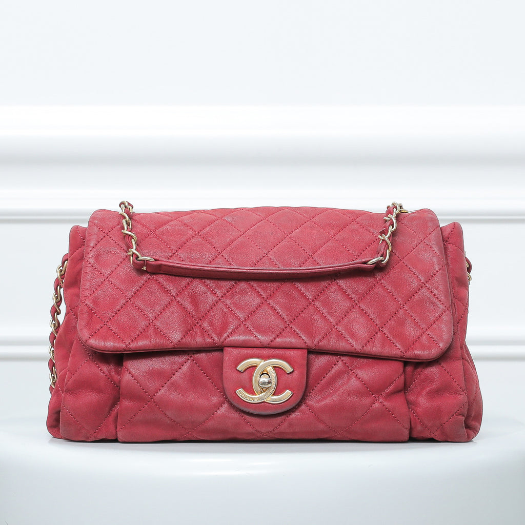 Chanel Dark Red Beauty Flap Bag