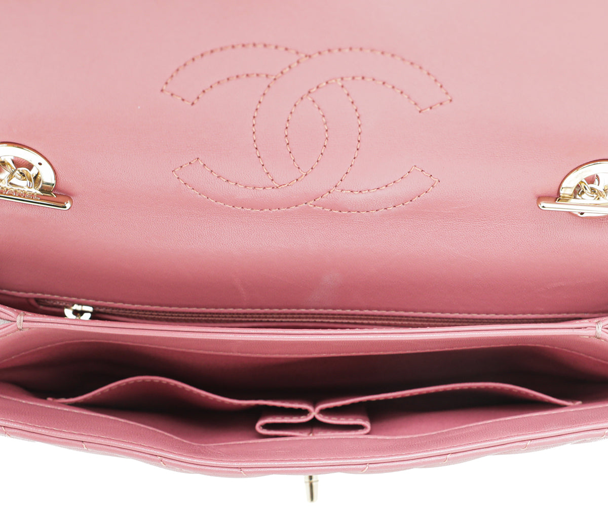 Chanel Old Pink CC Trendy Chevron Flap Bag-Chanel-THE CLOSET