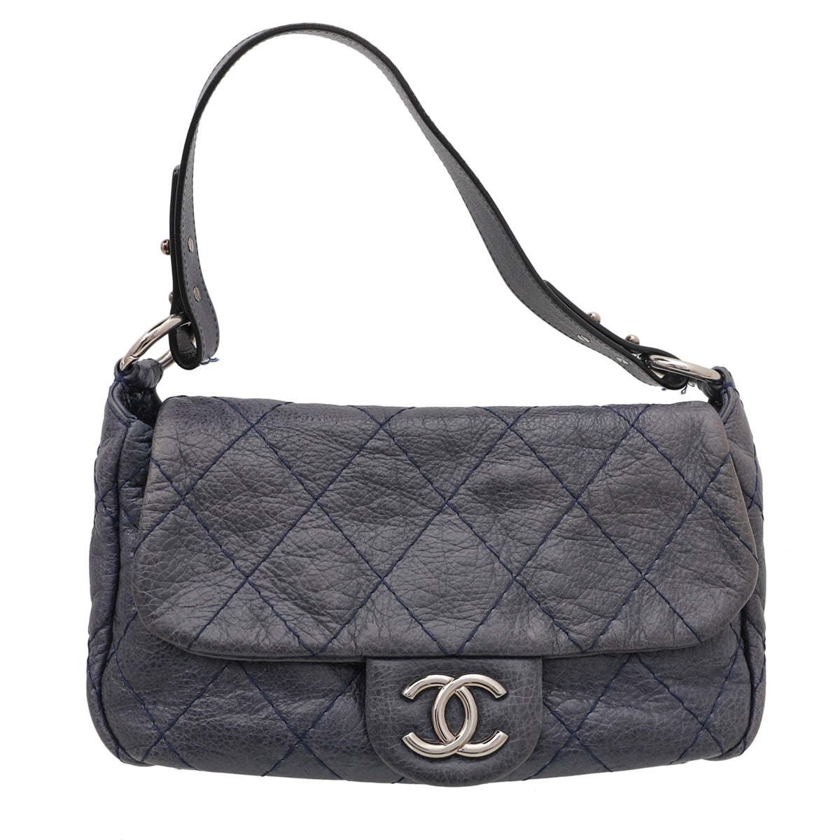 Chanel Blue On The Road Flap Bag-Chanel-THE CLOSET