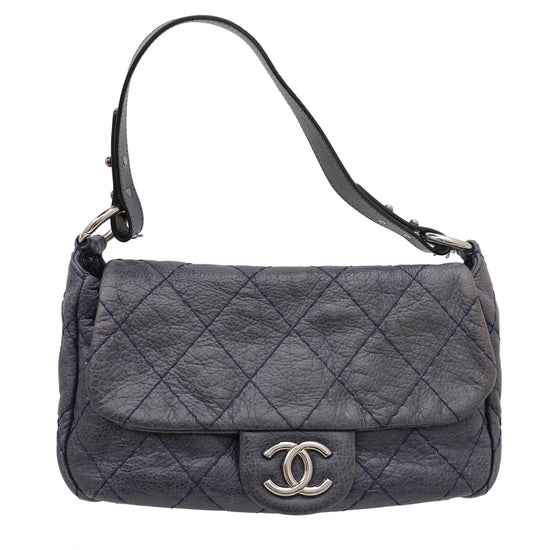 Chanel Blue On The Road Flap Bag