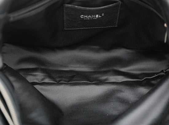 Chanel Black On The Road Shopping Tote Bag