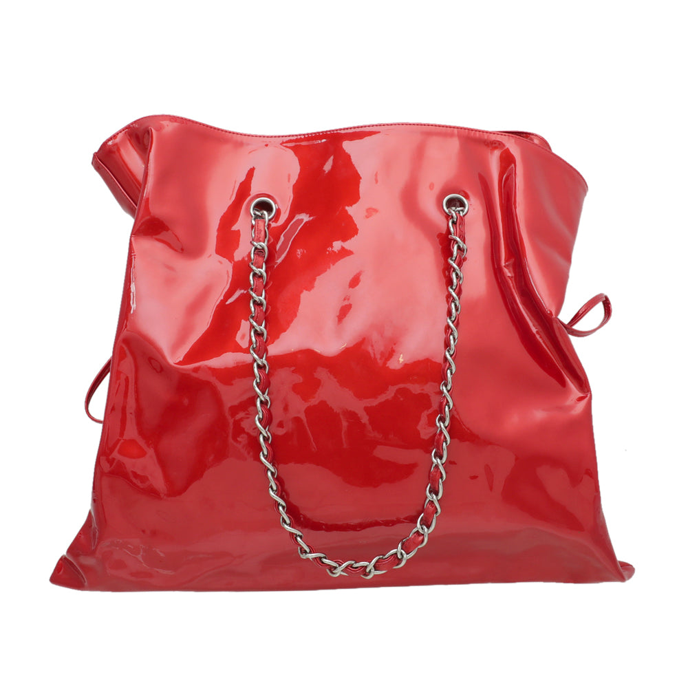 Chanel Red Crystal Strass Bonbons Tote Bag-Chanel-THE CLOSET