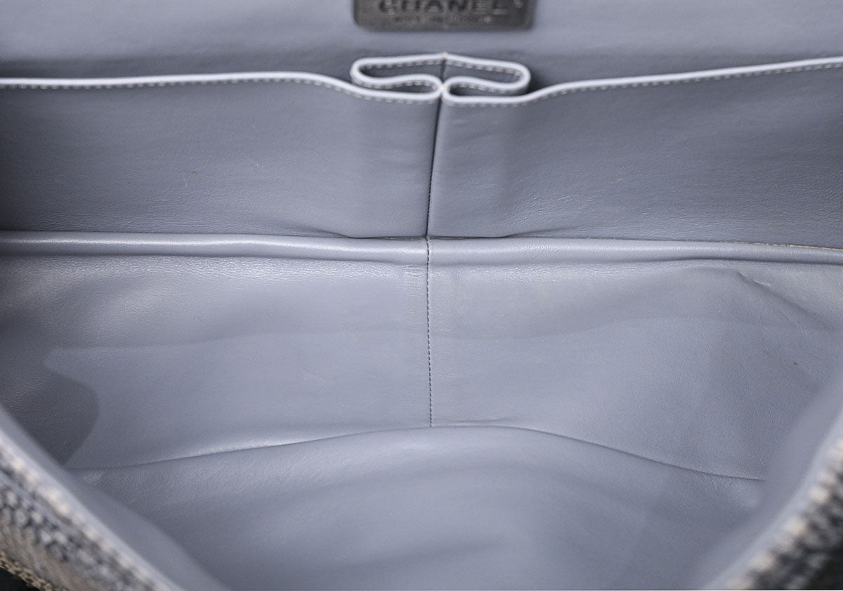Chanel Gray Python Reissue Large Bag-Chanel-THE CLOSET