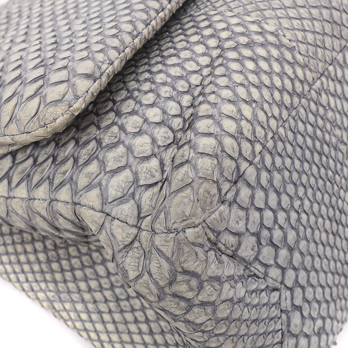 Chanel Gray Python Reissue Large Bag-Chanel-THE CLOSET