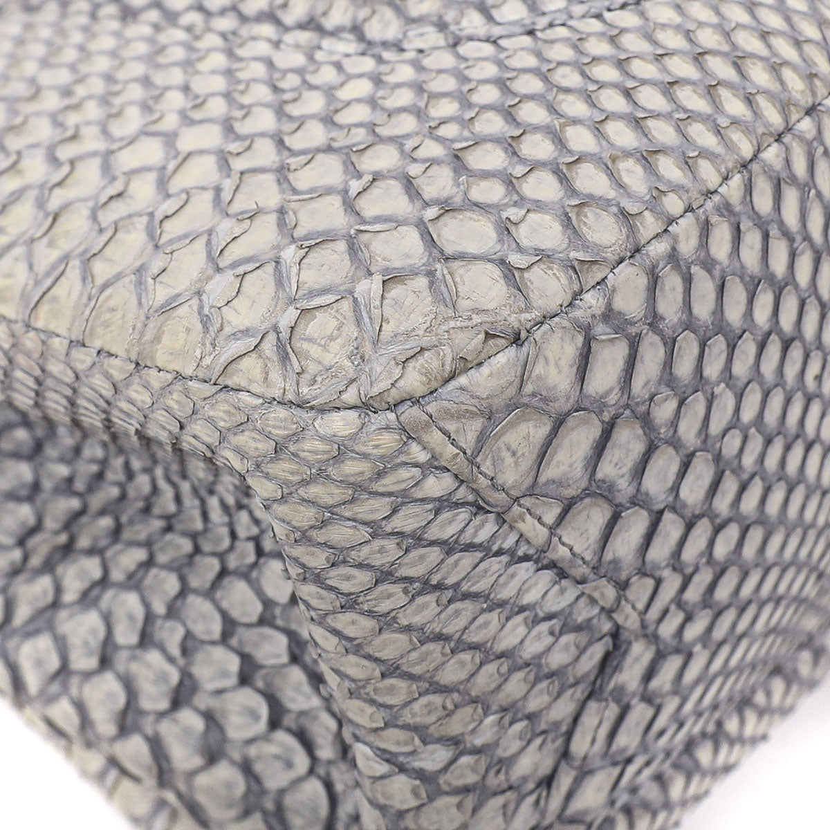 Chanel Gray Python Reissue Large Bag-Chanel-THE CLOSET