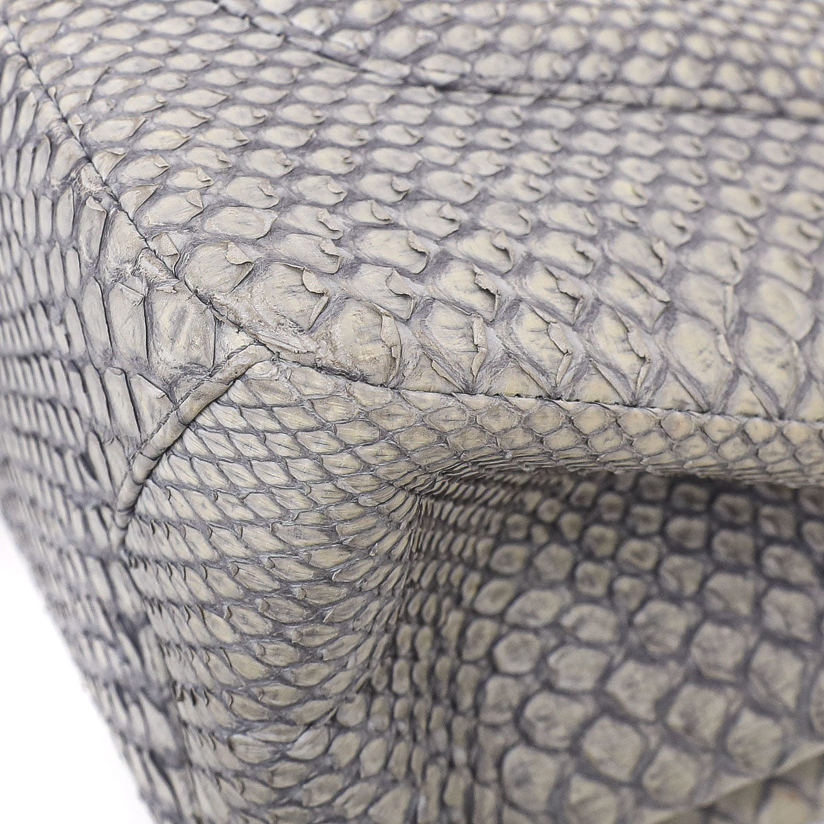 Chanel Gray Python Reissue Large Bag-Chanel-THE CLOSET