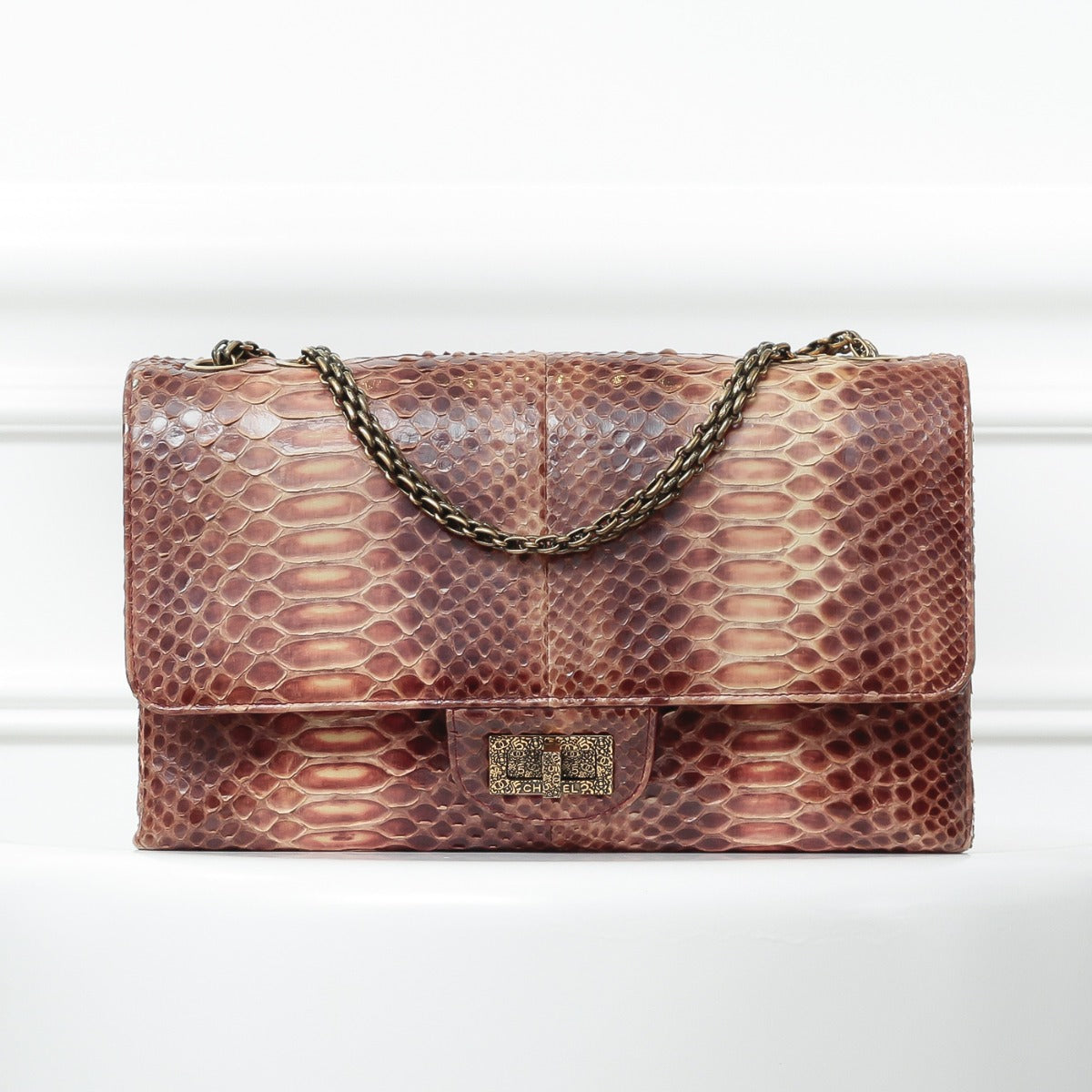 Chanel Ombre Python reissue Bag-Chanel-THE CLOSET