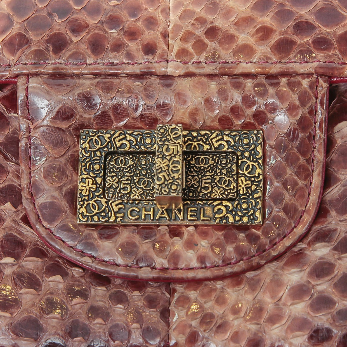Teal Python Chanel Chanel Ombre Python reissue Bag – THE CLOSET