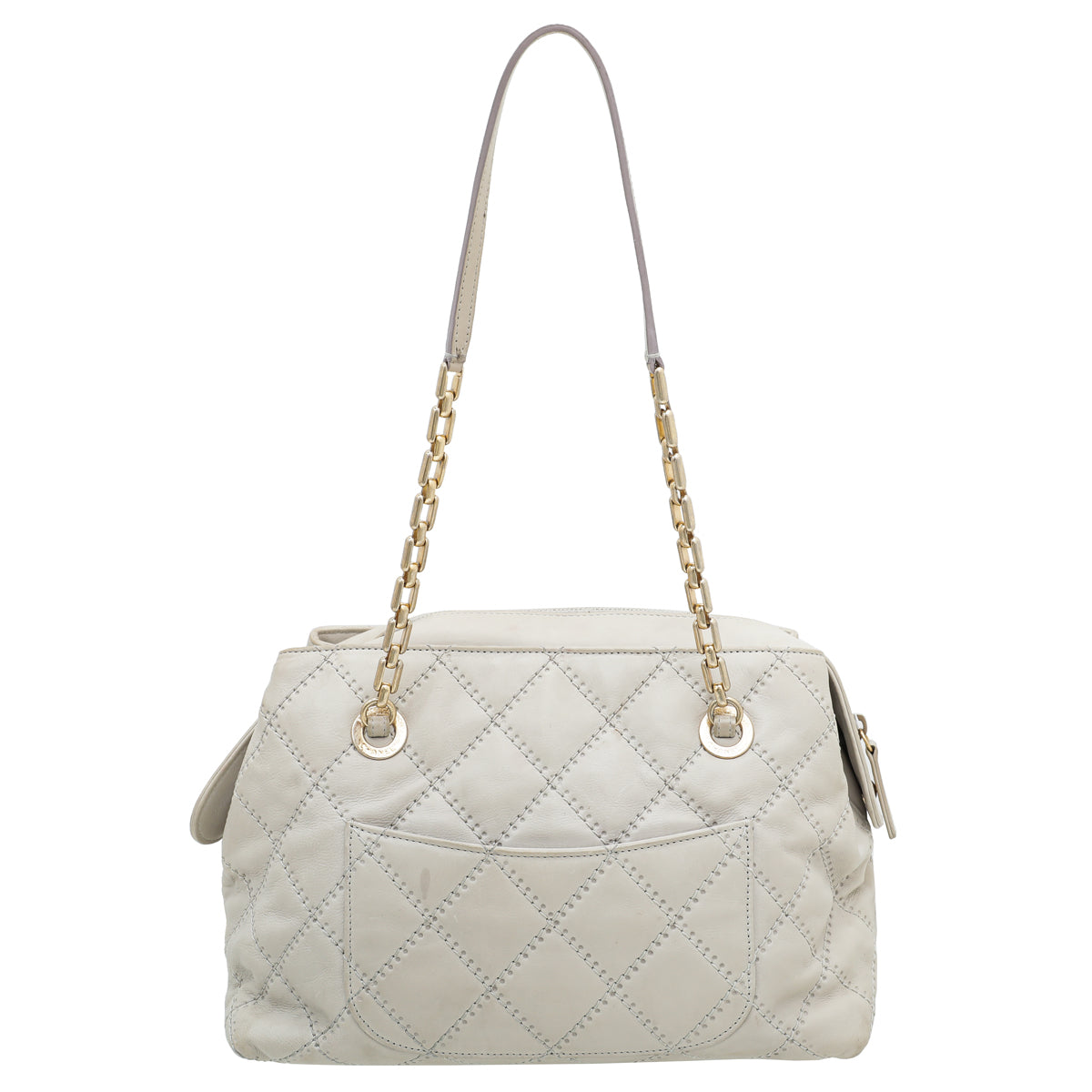 Chanel Sand Retro Chain Tote Bag-Chanel-THE CLOSET