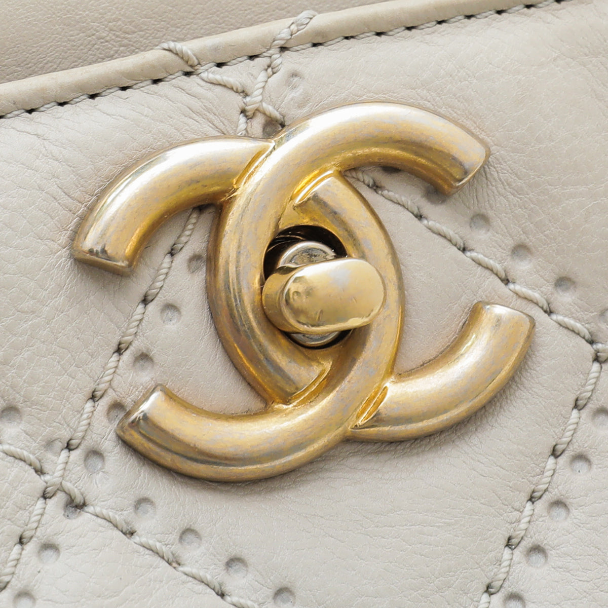 Chanel Sand Retro Chain Tote Bag-Chanel-THE CLOSET