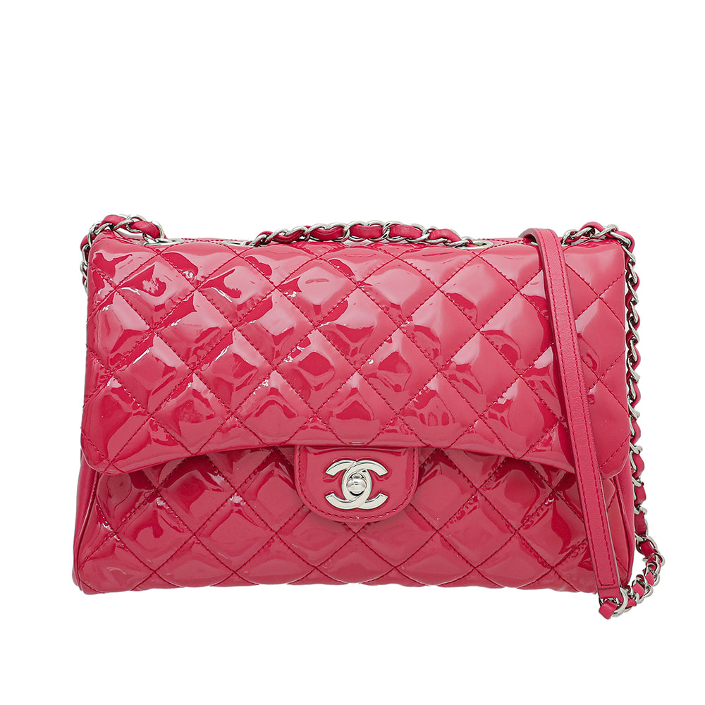 Chanel Pink Seasonal Double Compartment Flap Bag-Chanel-THE CLOSET