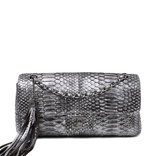 Chanel Metallic Python Soho Tassel Bag