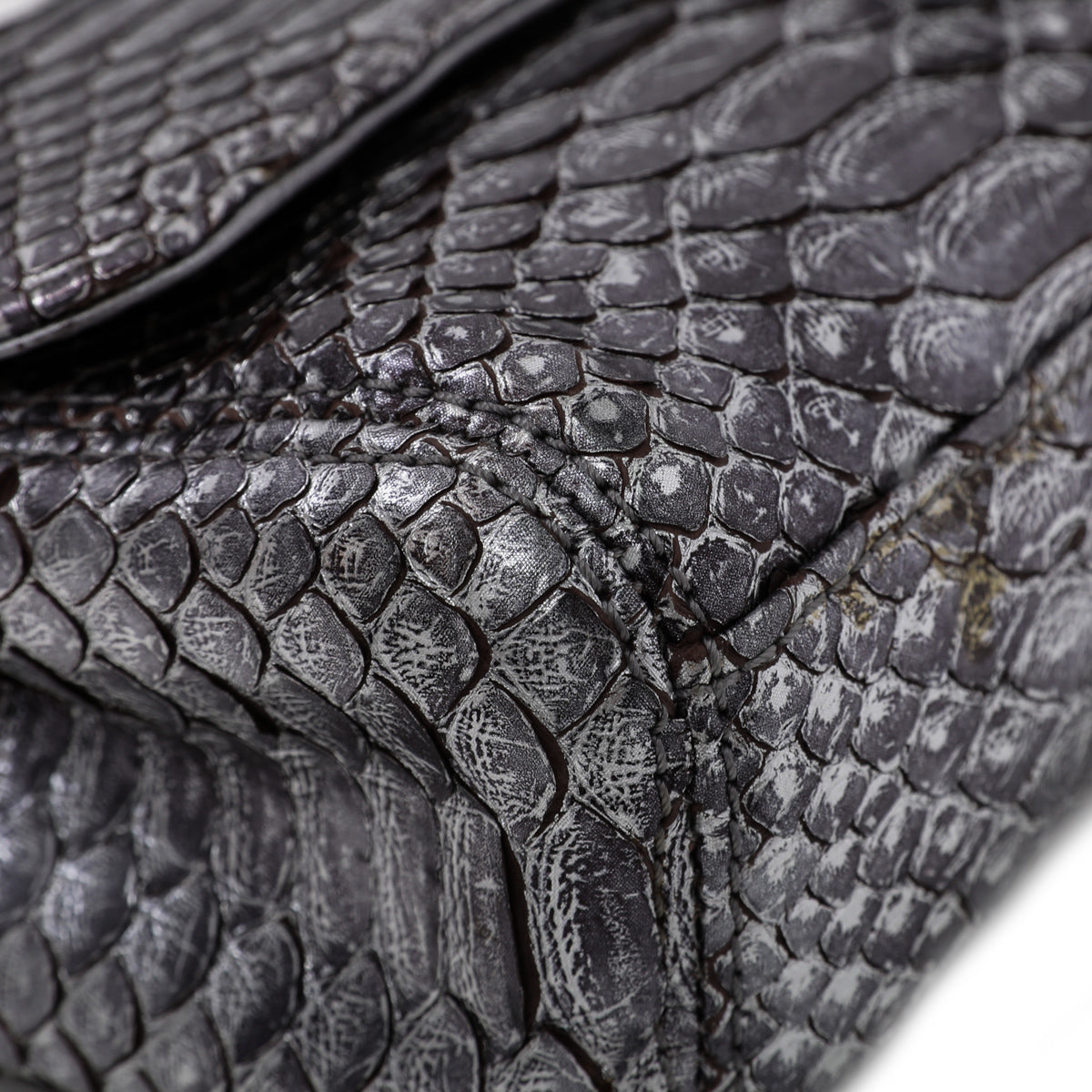 Chanel Metallic Python Soho Tassel Bag-Chanel-THE CLOSET