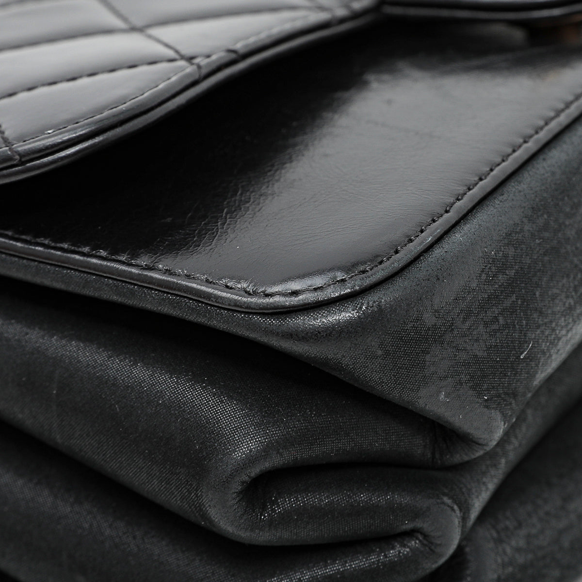 Chanel Black Straight Line Flap Bag-Chanel-THE CLOSET