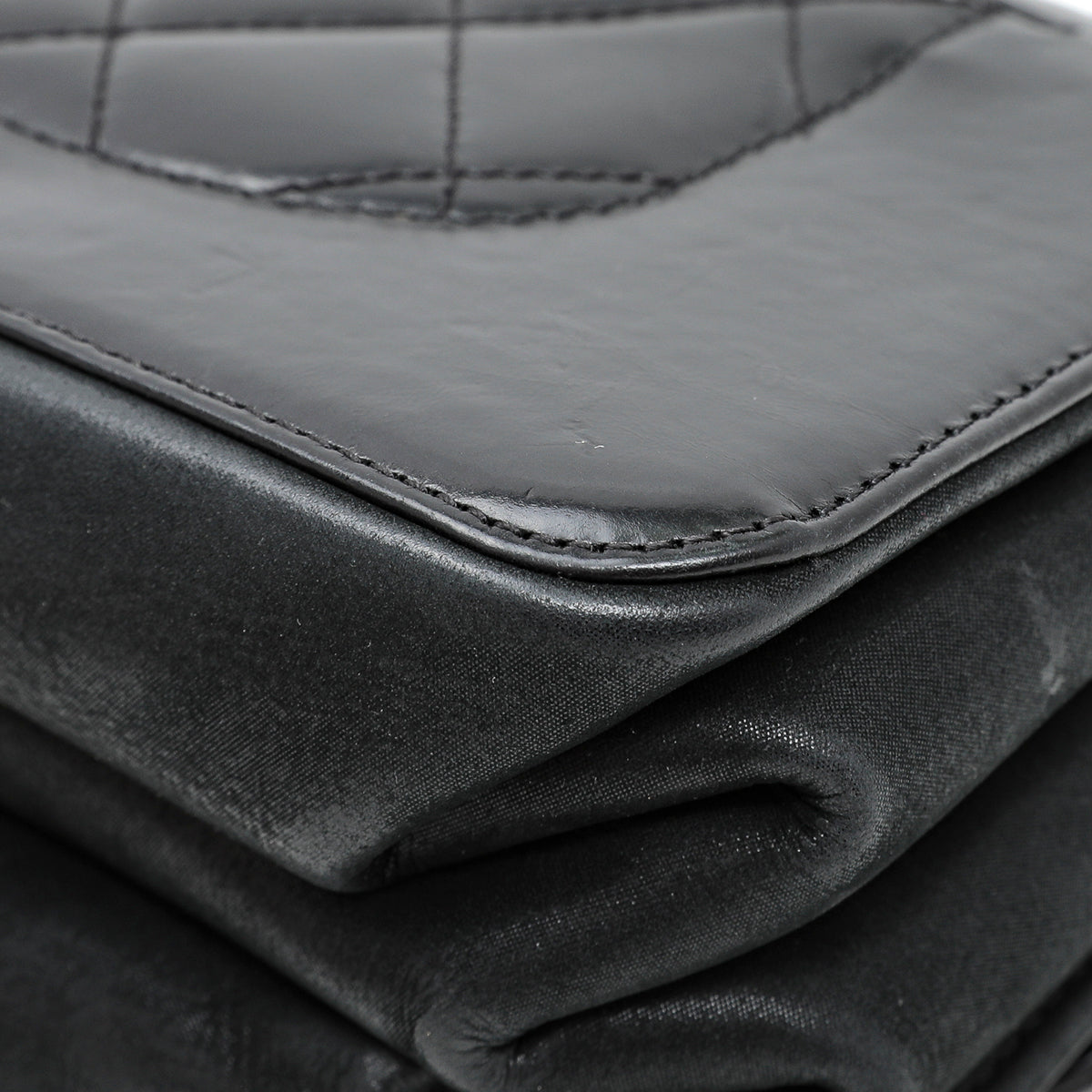 Chanel Black Straight Line Flap Bag-Chanel-THE CLOSET