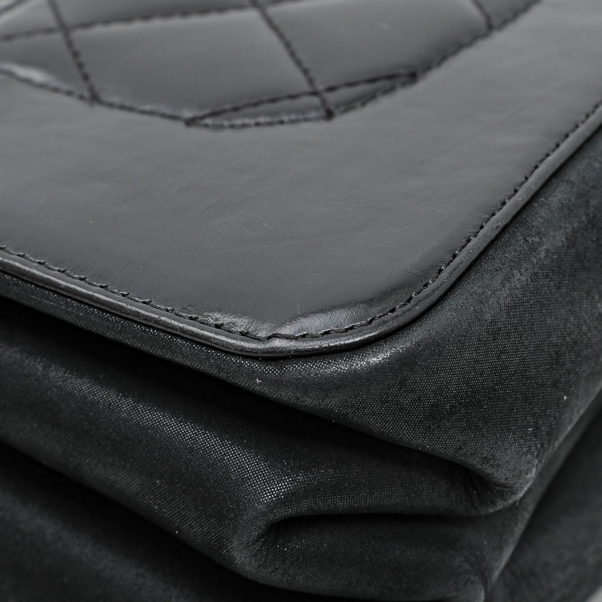 Chanel Black Straight Line Flap Bag-Chanel-THE CLOSET