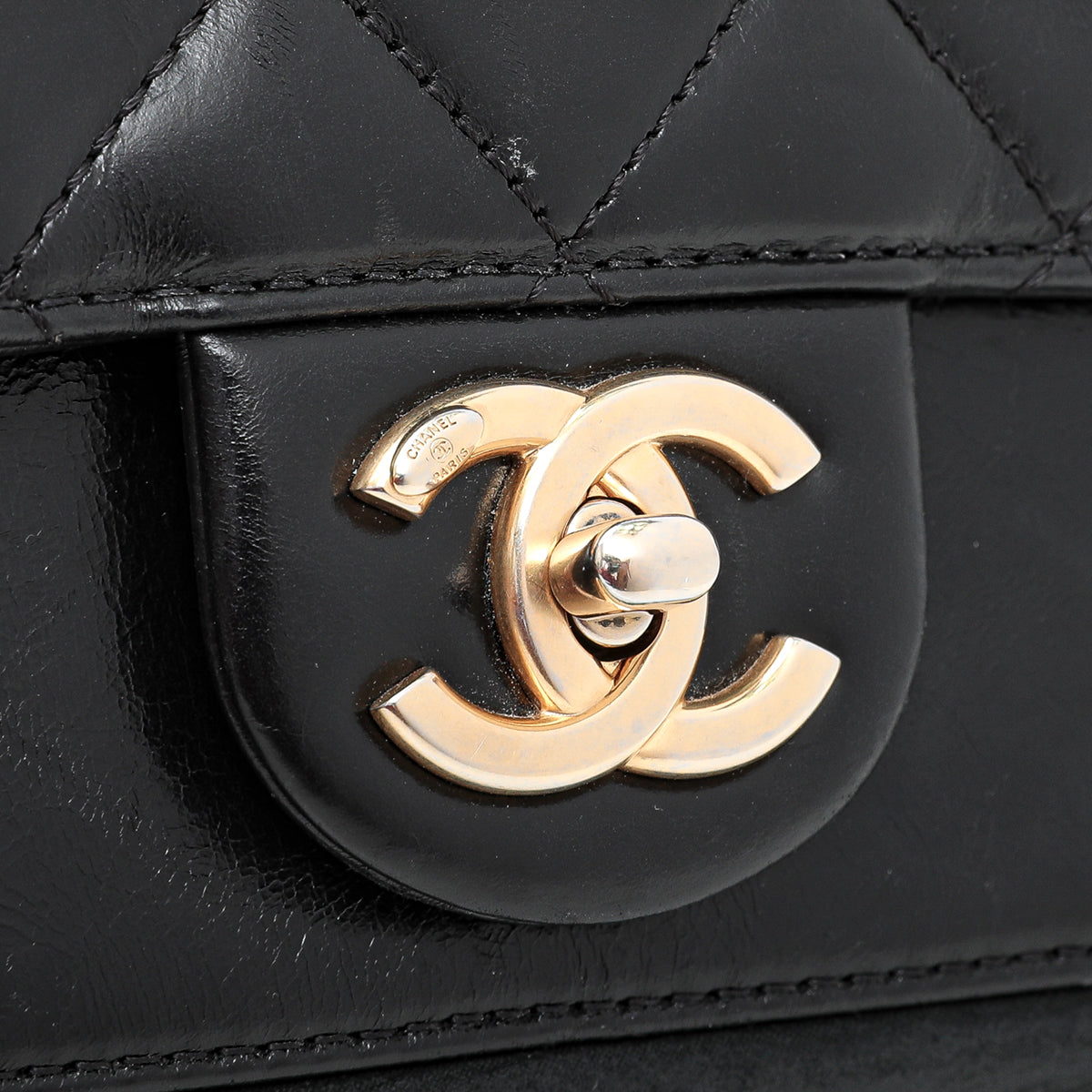 Chanel Pink Quilted Leather Mini Straight Lined Flap Bag Chanel  TLC