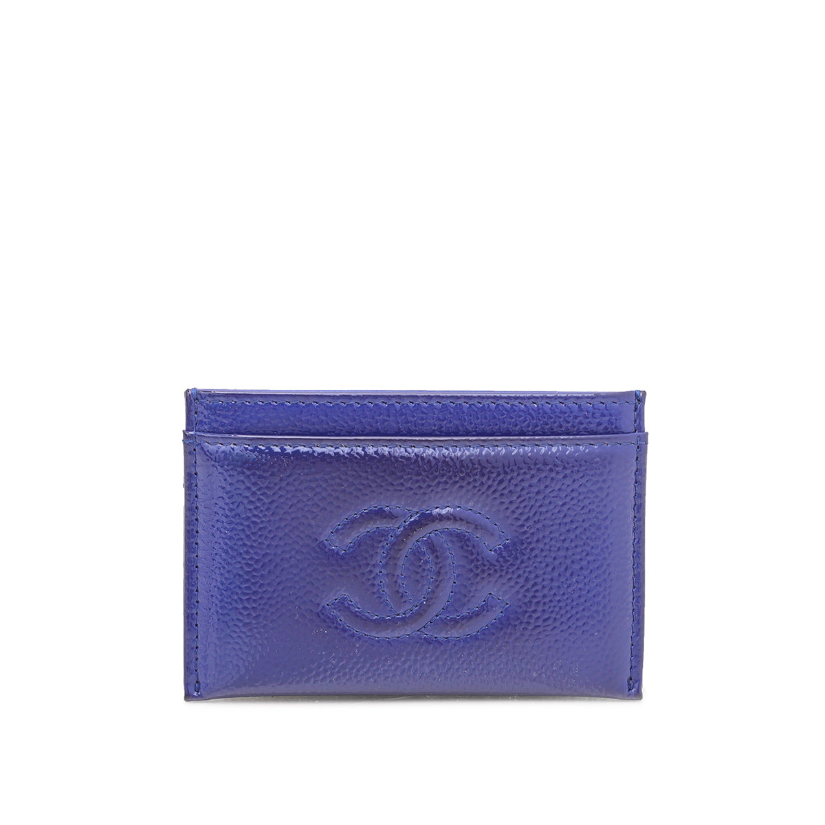 Chanel Indigo Timeless Card Holder-Chanel-THE CLOSET