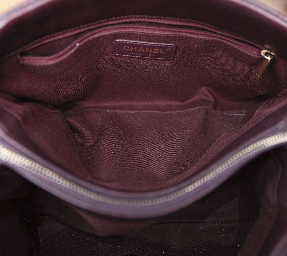 Chanel Burgundy Trapezio Flap Bag-Chanel-THE CLOSET