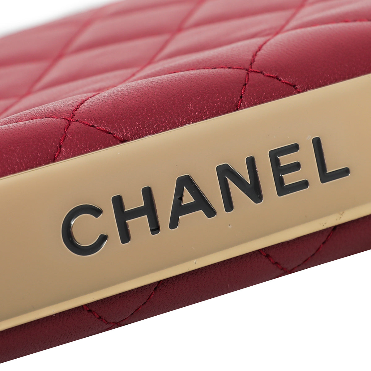 Chanel Red CC Trendy Wallet On Chain Bag-Chanel-THE CLOSET