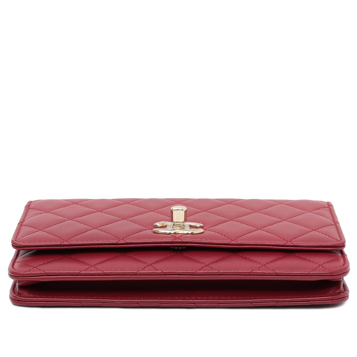 Chanel Red CC Trendy Wallet On Chain Bag-Chanel-THE CLOSET