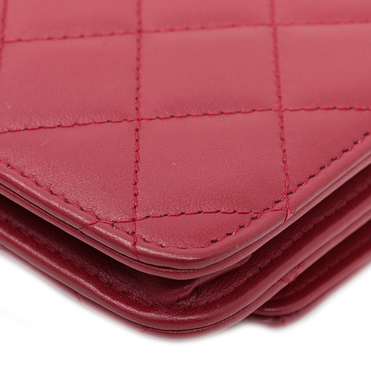 Chanel Red CC Trendy Wallet On Chain Bag-Chanel-THE CLOSET