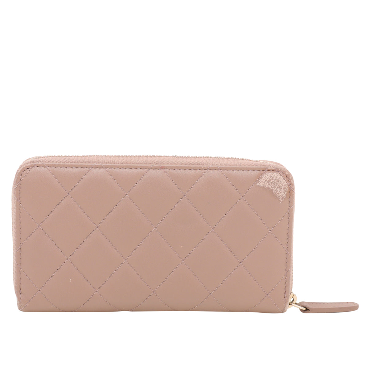 Chanel Light Brown Trendy Zip Around Wallet-Chanel-THE CLOSET