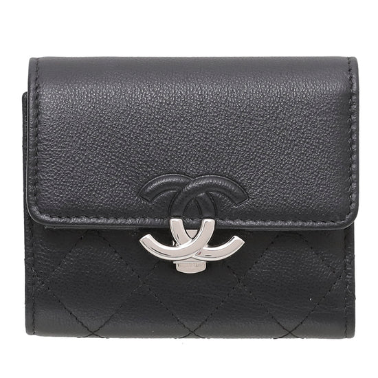 Chanel Black Urban Companion Wallet